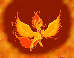 Size: 1670x1308 | Tagged: safe, artist:pumpkinpie16, alicorn, pony, adventure time, flame princess, ponified