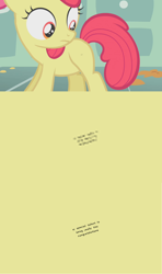 Size: 1280x2158 | Tagged: safe, artist:capnpea, derpibooru import, edit, apple bloom, cutie mark, fimbriae