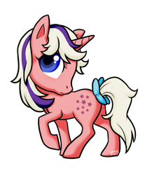 Size: 1011x1167 | Tagged: safe, artist:8-bitwatermelon, derpibooru import, twilight, g1, solo