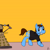 Size: 3600x3600 | Tagged: safe, artist:s8an, doctor whooves, alien, cyborg, coward, dalek, doctor who, jumper, leather, mark 8 dalek, mutant, ninth doctor, peacoat, sonic screwdriver