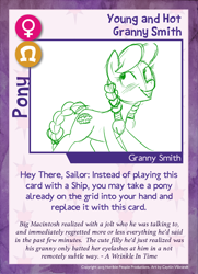 Size: 788x1088 | Tagged: safe, artist:pixel-prism, derpibooru import, granny smith, twilight sparkle's secret shipfic folder, young granny smith, younger