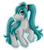 Size: 793x901 | Tagged: safe, artist:phynix, derpibooru import, g3, hatsune miku, ponified, solo, vocaloid