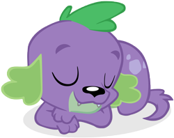 Size: 9548x7547 | Tagged: safe, artist:cool77778, derpibooru import, spike, dog, equestria girls, equestria girls (movie), absurd resolution, eyes closed, paws, simple background, sleeping, solo, spike the dog, transparent background, vector