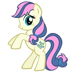 Size: 1597x1536 | Tagged: safe, artist:durpy, derpibooru import, bon bon, sweetie drops, recolor, simple background, solo, transparent background, vector