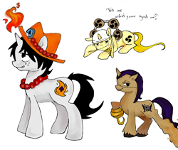 Size: 2028x1710 | Tagged: safe, artist:sahtra91, derpibooru import, crocodile, enel, eneru, one piece, ponified, portgas d ace