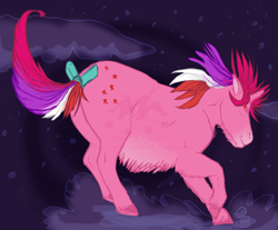 Size: 900x745 | Tagged: safe, artist:nala91, derpibooru import, galaxy (g1), twinkle eyed pony, g1, solo