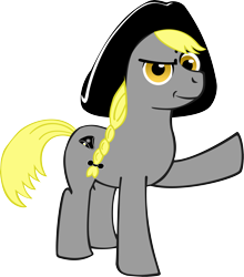 Size: 5000x5679 | Tagged: safe, derpibooru import, oc, oc only, earth pony, pony, absurd resolution, age of empires 3, dreamworks face, hat, male, solo, tricorne