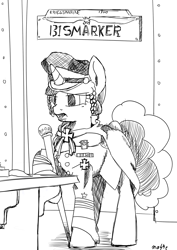 Size: 900x1272 | Tagged: safe, artist:nasse, derpibooru import, oc, oc only, oc:marker pony, 4chan, military, world war ii