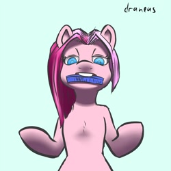 Size: 1000x1000 | Tagged: safe, artist:draneas, vidala swoon, pony, comb, mane