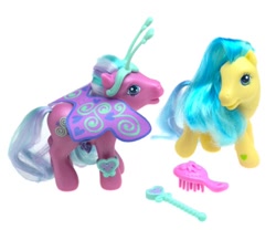 Size: 500x433 | Tagged: safe, derpibooru import, g3, meadowbrook (g3), toy, wing wishes (g3)