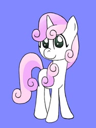 Size: 508x676 | Tagged: safe, artist:balitix, derpibooru import, sweetie belle, pony, unicorn, female, filly, solo