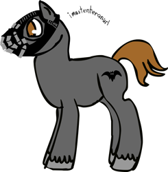 Size: 1280x1308 | Tagged: safe, artist:imustenteranurl, derpibooru import, 30 minute art challenge, bane, ponified