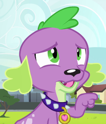 Size: 368x430 | Tagged: safe, derpibooru import, screencap, spike, equestria girls, solo