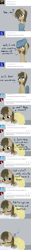 Size: 465x3758 | Tagged: safe, artist:lilliesinthegarden, doctor whooves, ask, bed, blanket, comic, nurse, nurse turner, sleeping, towel, tumblr