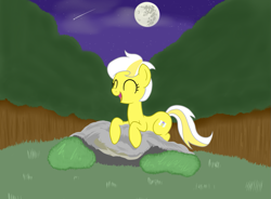 Size: 957x703 | Tagged: safe, artist:fluttershyfree, derpibooru import, oc, oc only, mare in the moon, moon, solo