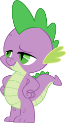 Size: 3000x5597 | Tagged: safe, artist:demigod-spike, spike, dragon, simple background, solo, transparent background, vector