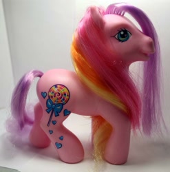 Size: 707x716 | Tagged: safe, earth pony, pony, g3, female, mane, mare, solo, swirlypop, toy