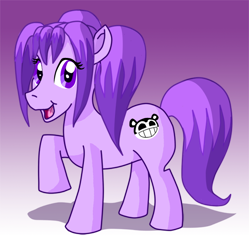 Size: 598x600 | Tagged: safe, artist:dasutobani, derpibooru import, oc, oc only, earth pony, pony, maggie