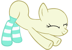 Size: 847x594 | Tagged: safe, artist:drugzrbad, derpibooru import, bald, base, clothes, exploitable meme, iwtcird, socks, solo, stretching, striped socks