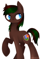 Size: 506x692 | Tagged: safe, artist:vantardise, derpibooru import, oc, oc only, earth pony, pony, solo