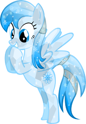 Size: 7084x10200 | Tagged: safe, artist:vector-brony, derpibooru import, oc, oc only, pegasus, pony, absurd resolution, crystallized, simple background, solo, transparent background, vector