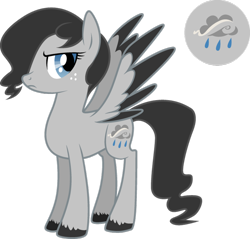 Size: 800x765 | Tagged: safe, artist:realbarenziah, derpibooru import, oc, oc only, oc:little albatross, pegasus, pony, female, mare, solo