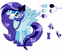 Size: 912x738 | Tagged: safe, artist:princessbabydoll18, derpibooru import, oc, oc only, pegasus, pony, reference sheet, solo