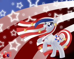 Size: 1000x800 | Tagged: safe, artist:honey-drop, derpibooru import, oc, oc only, oc:star spangled, looking up, nation ponies, solo, united states