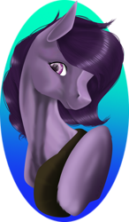 Size: 1450x2480 | Tagged: safe, artist:oneiria-fylakas, oc, oc only, pony, bust, female, mare, portrait, solo