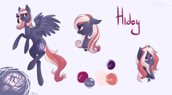 Size: 4000x2200 | Tagged: safe, artist:weird--fish, derpibooru import, oc, oc only, oc:hidey, alicorn, pony, alicorn oc, solo