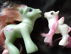 Size: 700x525 | Tagged: safe, minty, pegasus, pony, g3, fake, toy