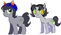 Size: 860x500 | Tagged: safe, artist:tearzah, derpibooru import, crossover, homestuck, nepeta leijon, ponified