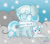 Size: 1024x909 | Tagged: safe, artist:starlightlore, derpibooru import, oc, oc only, oc:lorelei, oc:snowdrop, blind joke, cloud, cloudy, cute, mouth hold, ocbetes, sign, snow, snowbetes, snowfall, solo