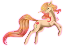 Size: 3149x2344 | Tagged: safe, artist:oneiria-fylakas, oc, oc only, oc:may rose, pony, unicorn, female, high res, jewelry, mare, necklace, simple background, solo, transparent background