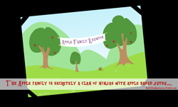 Size: 852x510 | Tagged: safe, derpibooru import, apple family reunion, apple tree, banner, headcanon, mylittleheadcanon, text, tree