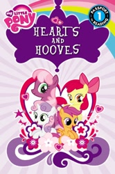 Size: 332x500 | Tagged: safe, derpibooru import, apple bloom, cheerilee, scootaloo, sweetie belle, hearts and hooves day (episode), book cover, hearts and hooves, hearts and hooves day, official