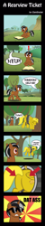 Size: 3600x18000 | Tagged: safe, artist:clamstacker, derpibooru import, oc, oc only, oc:star sparkler, oc:ticket, alicorn, pony, absurd resolution, alicorn oc, buttstuck, comic, dat butt, help, plot, stuck, sunglasses, ticketsparkler, tire swing