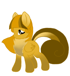 Size: 550x600 | Tagged: safe, artist:princess amity, derpibooru import, oc, oc only, pegasus, pony, blank flank, fluffy, solo