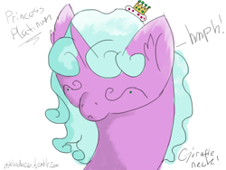 Size: 800x600 | Tagged: safe, artist:asklovedancer, princess platinum, pony, 30 minute art challenge, mane