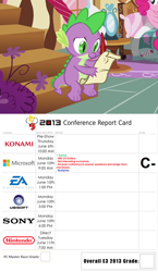 Size: 700x1204 | Tagged: safe, derpibooru import, spike, dragon, e3, writing, xbox one