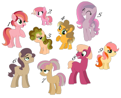 Size: 1258x1018 | Tagged: safe, artist:rainy-ponyashka-dash, artist:selenaede, oc, oc only, adoptable, crack shipping, female, incest, lesbian, offspring, parent:applejack, parent:big macintosh, parent:cheerilee, parent:cheese sandwich, parent:daisy, parent:flower wishes, parent:lily, parent:maud pie, parent:pinkie pie, parent:roseluck, parent:unnamed oc, parents:canon x oc, parents:cheerimac, parents:cheesejack, parents:maudwich, parents:pinkiemaud, unnamed oc