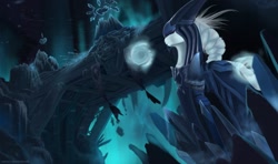 Size: 1902x1124 | Tagged: safe, artist:crux9011, derpibooru import, pony, league of legends, lissandra, mane