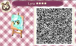 Size: 398x239 | Tagged: safe, artist:lance, derpibooru import, lyra heartstrings, 3ds, animal crossing, qr code