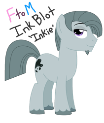 Size: 821x974 | Tagged: safe, artist:strawberry-spritz, derpibooru import, marble pie, gender headcanon, headcanon, male, stallion, trans boy, trans stallion marble pie, transgender