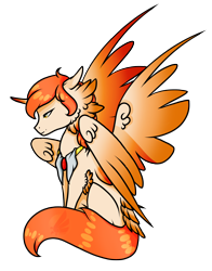 Size: 1760x2249 | Tagged: safe, artist:oneiria-fylakas, oc, oc only, oc:gaash, alicorn, original species, seraph, seraphicorn, braham, chibi, male, multiple wings, simple background, solo, transparent background