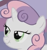 Size: 163x175 | Tagged: safe, derpibooru import, sweetie belle, pony, unicorn, female, filly, scrunchy face, solo