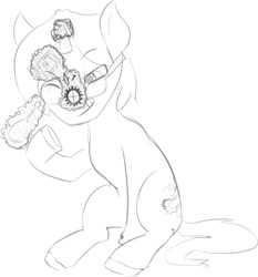 Size: 893x960 | Tagged: safe, artist:clover, oc, oc only, oc:clockwork orange, pony