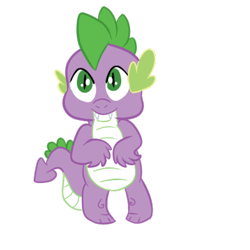 Size: 400x400 | Tagged: safe, artist:shadowfoxnjp, spike, dragon, male, simple background, solo, transparent background