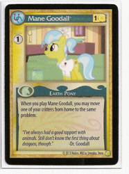 Size: 477x640 | Tagged: safe, derpibooru import, doctor fauna, ccg, enterplay, merchandise, mlp trading card game