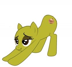 Size: 1600x1484 | Tagged: safe, artist:thecyberdog2, derpibooru import, exploitable meme, iwtcird, ponified, scrunchy face, shrek, solo, stretching